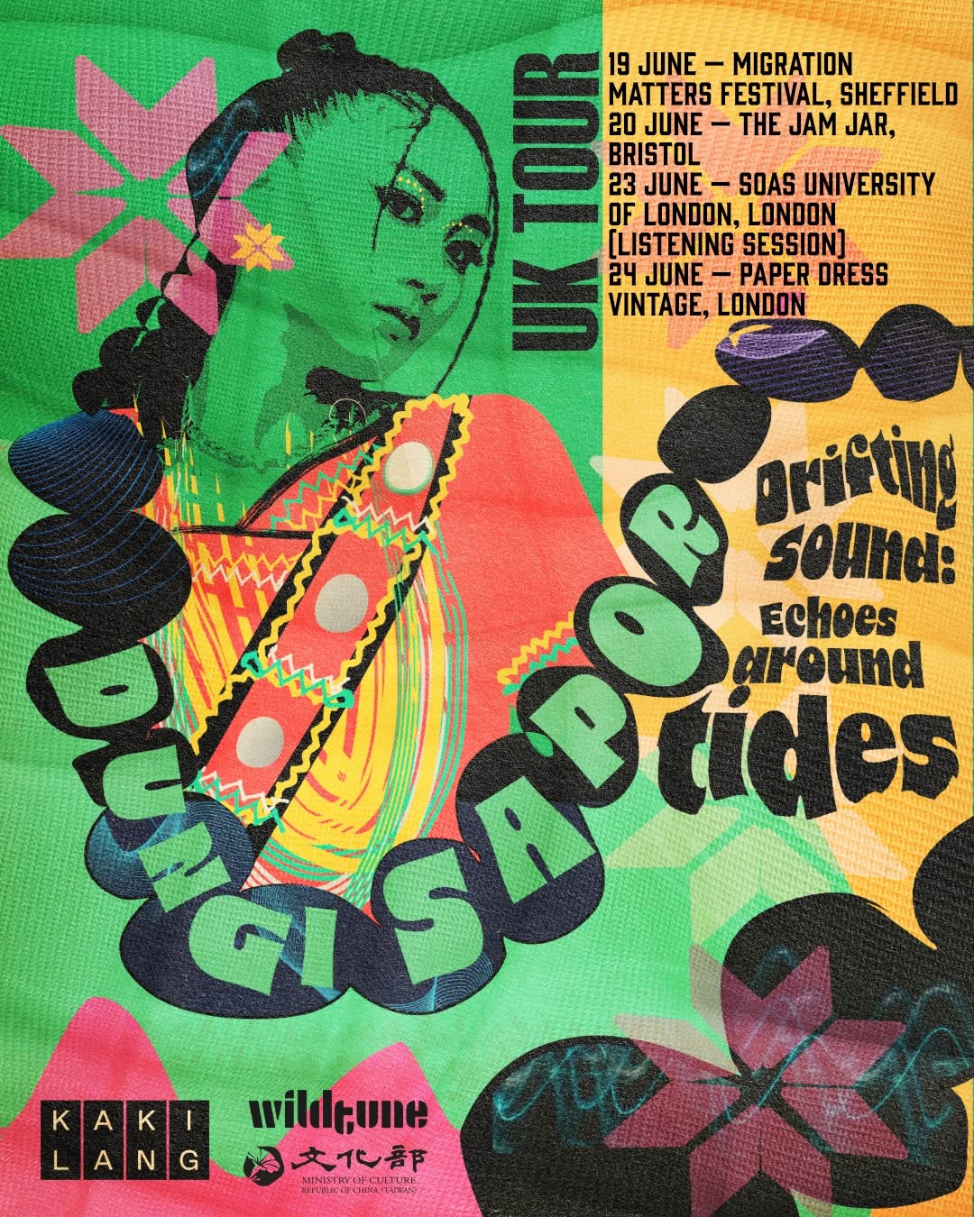 Indigenous DJ Dungi Sapor Tour 流聲漂泊：潮間回響 @ Migration Matters Festival 